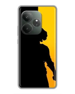Чехол для Realme GT 6T с картинкой «Тень воина PUBG»