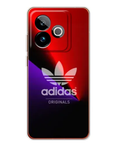 Чехол для Realme GT 7 с картинкой «Adidas Red Neon» Чехол для Realme GT 7 с картинкой «Adidas Red Neon»