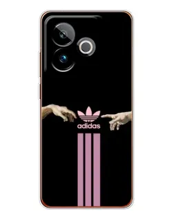 Чехол для Realme GT 7 с картинкой «Adidas Hands»