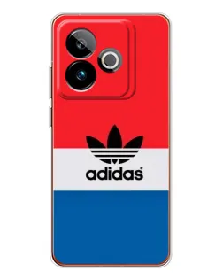 Чехол для Realme GT 7 с картинкой «Ретро блоки Adidas»