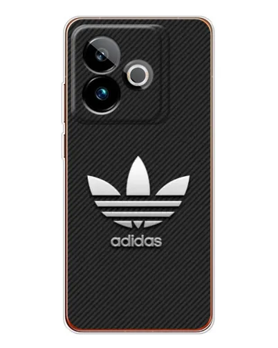 Чехол для Realme GT 7 с картинкой «Adidas Карбоновая текстура» Чехол для Realme GT 7 с картинкой «Adidas Карбоновая текстура»