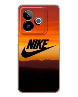 Чехол для Realme GT 7 с картинкой «Nike — вечерний горизонт»