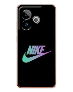 Чехол для Realme GT 7 с картинкой «Nike — городская ночь»