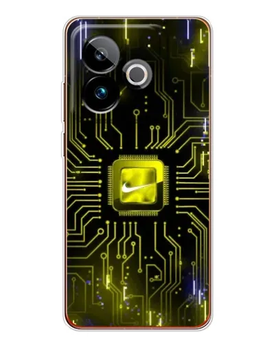 Чехол для Realme GT 7 с картинкой «Nike — золотая искра» Чехол для Realme GT 7 с картинкой «Nike — золотая искра»