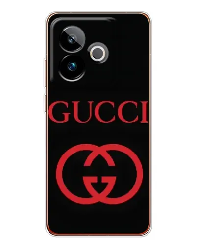 Чехол для Realme GT 7 с картинкой «Gucci — красный логотип» Чехол для Realme GT 7 с картинкой «Gucci — красный логотип»