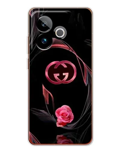 Чехол для Realme GT 7 с картинкой «Gucci — неоновая роза» Чехол для Realme GT 7 с картинкой «Gucci — неоновая роза»