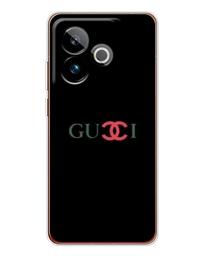 Чехол для Realme GT 7 с картинкой «Gucci — красный градиент» Чехол для Realme GT 7 с картинкой «Gucci — красный градиент»