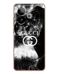 Чехол для Realme GT 7 с картинкой «Gucci — дикая природа»