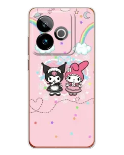 Чохол для Realme GT 7 з картинкою «My Melody та Kuromi» Чохол для Realme GT 7 з картинкою «My Melody та Kuromi»