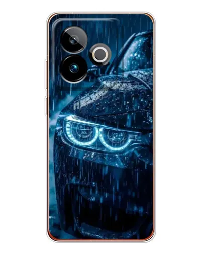 Чехол для Realme GT 7 с картинкой «BMW под дождем» Чехол для Realme GT 7 с картинкой «BMW под дождем»