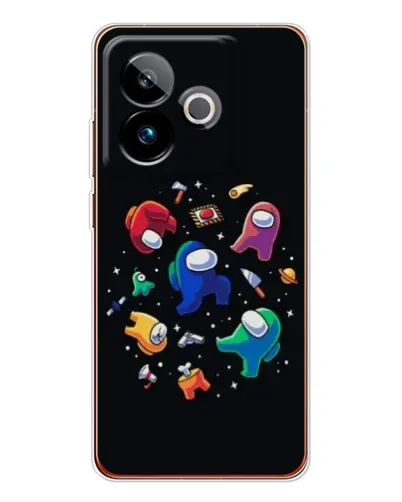 Чохол для Realme GT 7 з картинкою «Among Us космос»