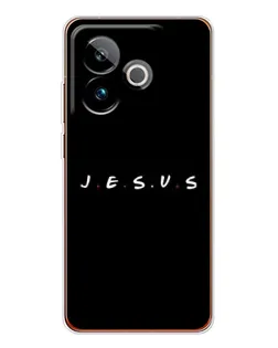 Чохол для Realme GT 7 з картинкою «Крапки віри J.E.S.U.S.»