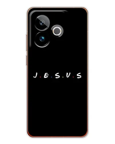 Чохол для Realme GT 7 з картинкою «Крапки віри J.E.S.U.S.»