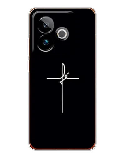 Чехол для Realme GT 7 с картинкой «Тонкий крест» Чехол для Realme GT 7 с картинкой «Тонкий крест»