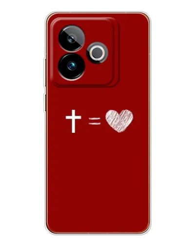 Чехол для Realme GT 7 с картинкой «Уравнение любви» Чехол для Realme GT 7 с картинкой «Уравнение любви»