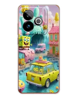 Чехол для Realme GT 7 с картинкой «Монстр-трак приключения»