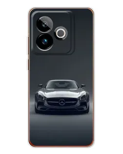 Чохол для Realme GT 7 з картинкою «Mercedes на чорному»