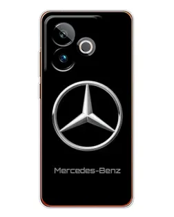 Чохол для Realme GT 7 з картинкою «Mercedes Silver Logo»