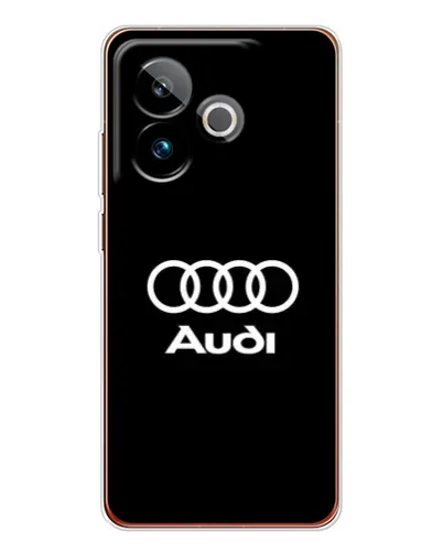 Чехол для Realme GT 7 с картинкой «Классическое лого Audi»