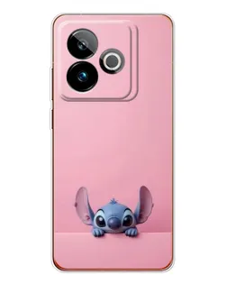 Чехол для Realme GT 7 с картинкой «Stitch выглядывает»