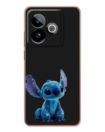 Чехол для Realme GT 7 с картинкой «Стич на черном» Чехол для Realme GT 7 с картинкой «Стич на черном»
