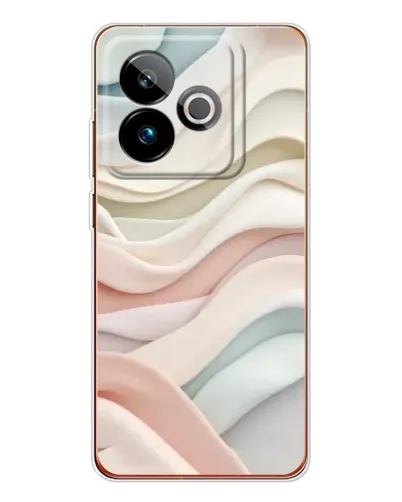 Чохол для Realme GT 7 з картинкою «Пастельні ніжні хвилі»