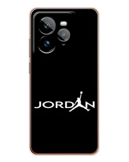 Чехол для Realme GT 7Pro с картинкой «Jordan White Logo»