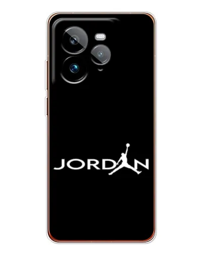 Чехол для Realme GT 7Pro с картинкой «Jordan White Logo»