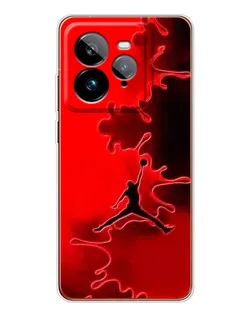 Чехол для Realme GT 7Pro с картинкой «Jordan Red Smoke»