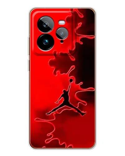 Чехол для Realme GT 7Pro с картинкой «Jordan Red Smoke»