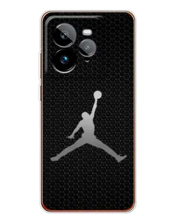 Чехол для Realme GT 7Pro с картинкой «Jordan Dark Carbon»
