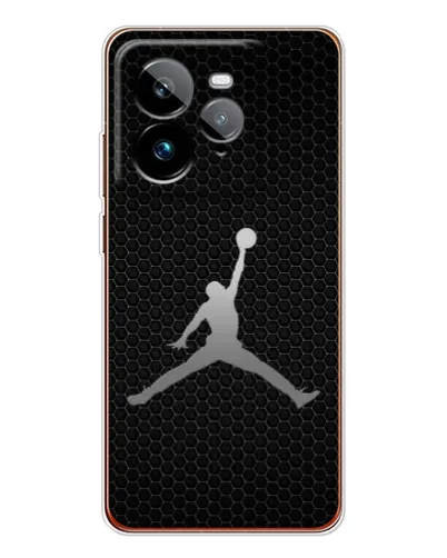 Чехол для Realme GT 7Pro с картинкой «Jordan Dark Carbon»