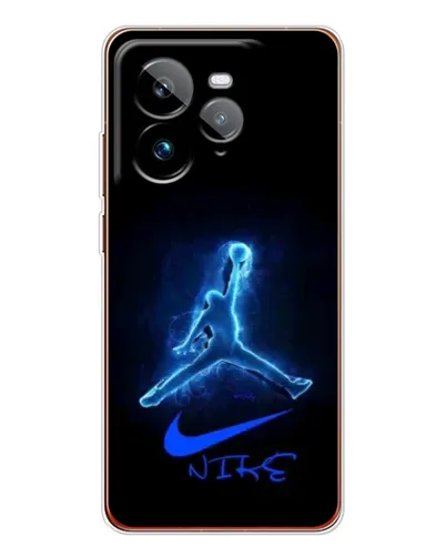Чехол для Realme GT 7Pro с картинкой «Jordan Neon Blue»