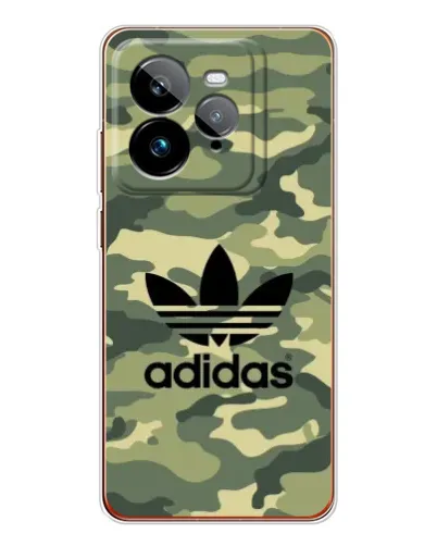 Чохол для Realme GT 7Pro з картинкою «Мілітарі стиль Adidas»