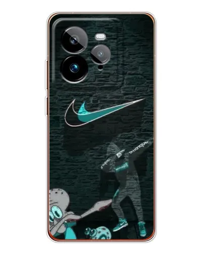Чехол для Realme GT 7Pro с картинкой «Спортивный арт Nike»