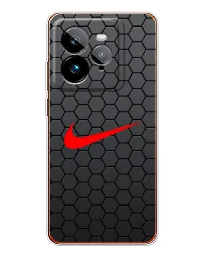 Чехол для Realme GT 7Pro с картинкой «Nike — карбоновая сетка»