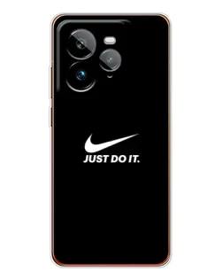 Чехол для Realme GT 7Pro с картинкой «Минимализм от Nike»
