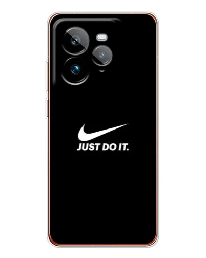 Чехол для Realme GT 7Pro с картинкой «Минимализм от Nike»