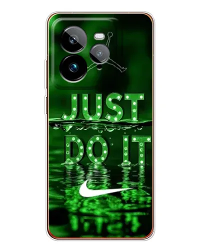 Чехол для Realme GT 7Pro с картинкой «Зеленый неоновый Nike»
