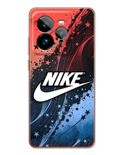 Чехол для Realme GT 7Pro с картинкой «Градиентный принт Найк»