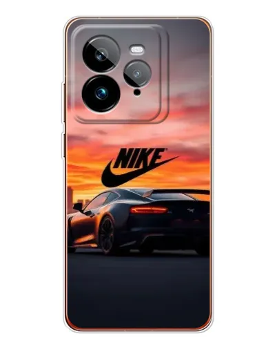 Чехол для Realme GT 7Pro с картинкой «Nike и суперкар»