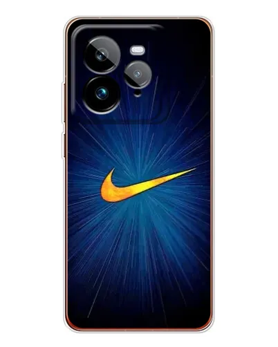 Чохол для Realme GT 7Pro з картинкою «Синій пульс Nike» Чохол для Realme GT 7Pro з картинкою «Синій пульс Nike»