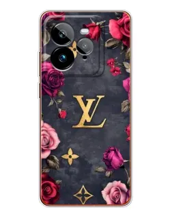 Чехол для Realme GT 7Pro с картинкой «Цветочный Louis Vuitton» Чехол для Realme GT 7Pro с картинкой «Цветочный Louis Vuitton»