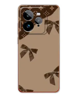 Чехол для Realme GT 7Pro с картинкой «LV — кофейный атлас»