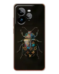 Чехол для Realme GT 7Pro с картинкой «LV — мраморный принт»
