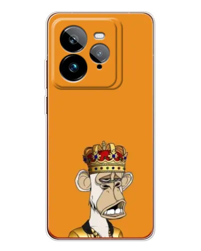 Чехол для Realme GT 7Pro с картинкой «Золотая обезьяна Bored Ape» Чехол для Realme GT 7Pro с картинкой «Золотая обезьяна Bored Ape»