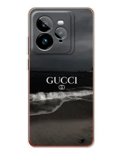 Чехол для Realme GT 7Pro с картинкой «Gucci — морской прибой»
