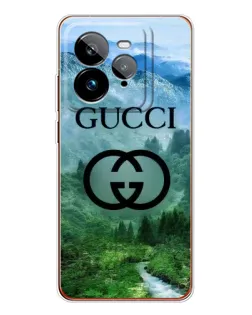 Чехол для Realme GT 7Pro с картинкой «Gucci — горный пейзаж»