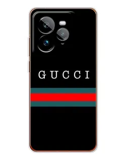 Чехол для Realme GT 7Pro с картинкой «Gucci — красный пояс»