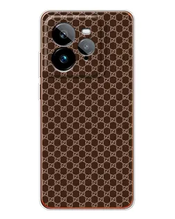 Чохол для Realme GT 7Pro з картинкою «Gucci — шоколадна сітка»